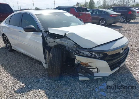2019 Honda Accord Sport 2.0T из США, поврежденный, VIN 1HGCV2F3XKA006463